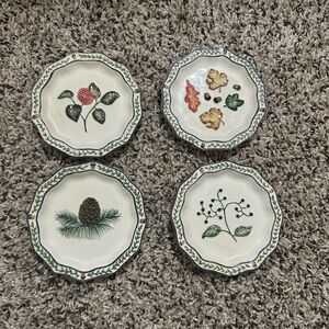 Vintage floral MWW Market decor small plates